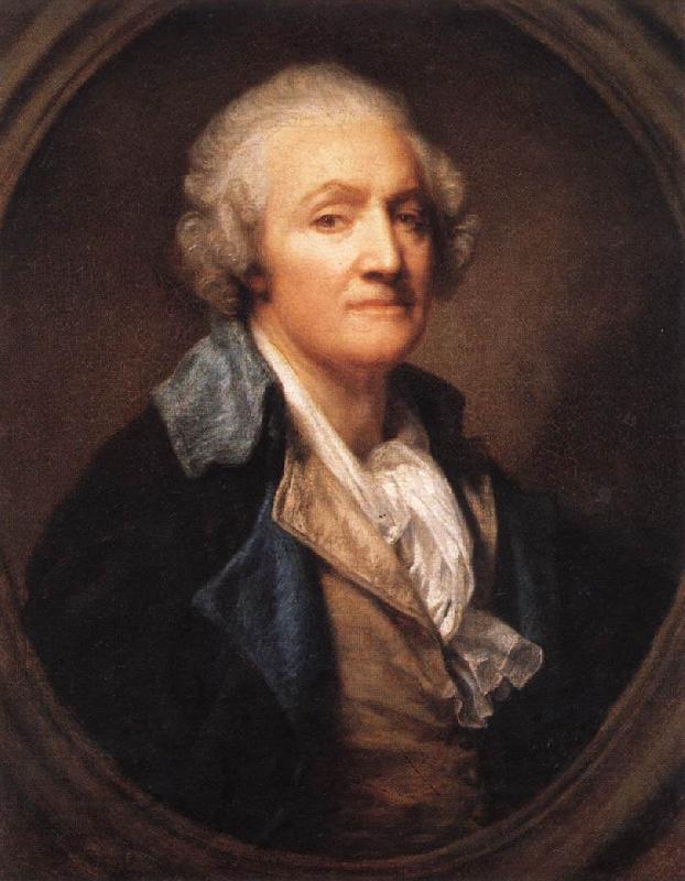 GREUZE, Jean-Baptiste Self-Portrait shs oil painting image
